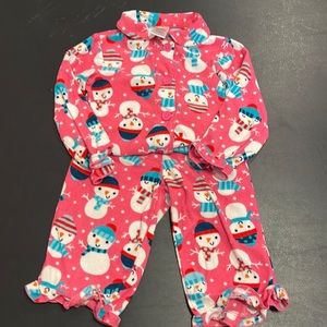 COPY - Gymboree Christmas Pajama set. Size 12-18 months.